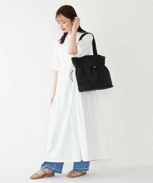 SHIPS / シップス トートバッグ | 《新色予約》SHIPS Colors: A4 ナイロン ギャザー トートバッグ ◆ | 詳細18