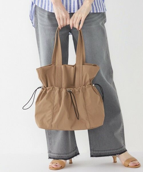 everyone ナイロン トートバッグ ブラウン everyone nylon logo tote bag BROWN - メルカリ