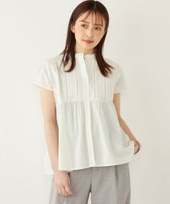 SHIPS / シップス シャツ・ブラウス | SHIPS Colors:〈洗濯機可能〉コットン ピンタック ジョイント シャツ