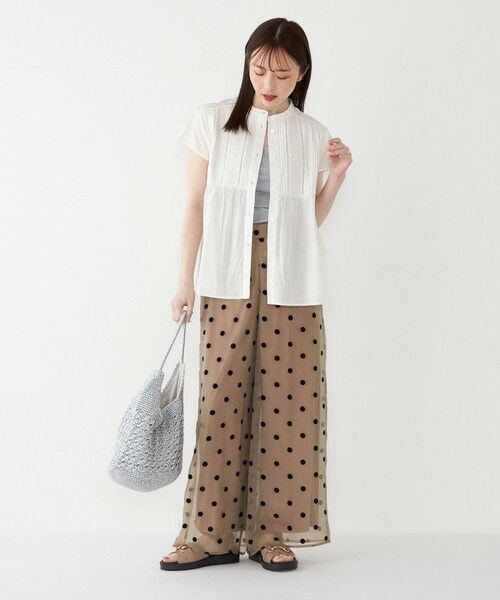 SHIPS / シップス シャツ・ブラウス | SHIPS Colors:〈洗濯機可能〉コットン ピンタック ジョイント シャツ | 詳細16