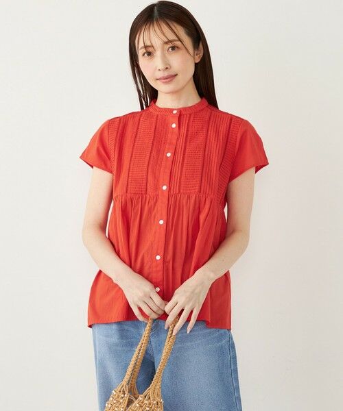 SHIPS / シップス シャツ・ブラウス | SHIPS Colors:〈洗濯機可能〉コットン ピンタック ジョイント シャツ | 詳細27