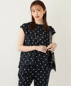 SHIPS / シップス シャツ・ブラウス | SHIPS Colors:〈洗濯機可能〉オックス ドット プリント フレンチスリーブ ブラウス 2