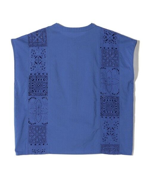 SHIPS / シップス シャツ・ブラウス | SHIPS Colors:〈洗濯機可能〉コットン 幾何 レース コンビ シャツ | 詳細16