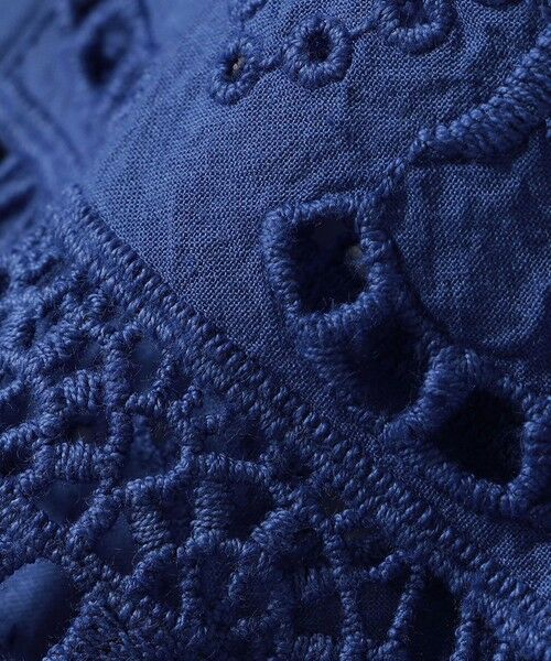 SHIPS / シップス シャツ・ブラウス | SHIPS Colors:〈洗濯機可能〉コットン 幾何 レース コンビ シャツ | 詳細20