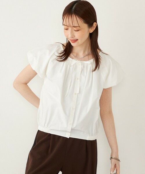 SHIPS / シップス シャツ・ブラウス | SHIPS Colors:〈洗濯機可能〉バルーンスリーブ ブラウス | 詳細4