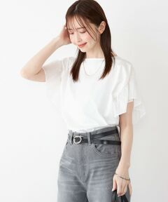 SHIPS / シップス カットソー | SHIPS Colors:〈手洗い可能〉シルケット 天竺 2WAY トップス◇