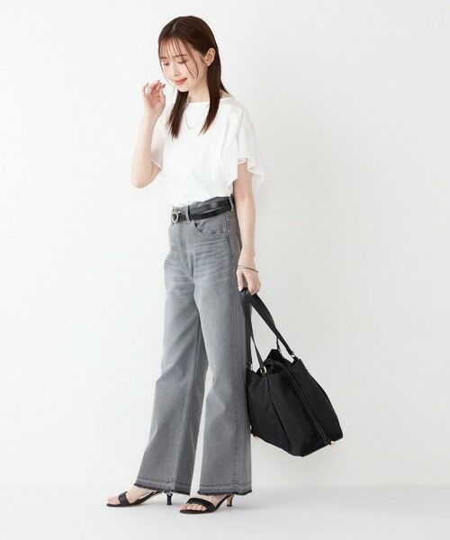 SHIPS / シップス カットソー | SHIPS Colors:〈手洗い可能〉シルケット 天竺 2WAY トップス◇ | 詳細8