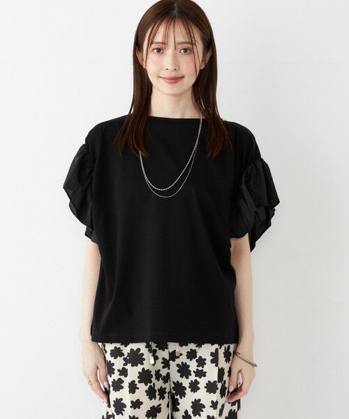 SHIPS / シップス カットソー | SHIPS Colors:〈手洗い可能〉シルケット 天竺 2WAY トップス◇ | 詳細12