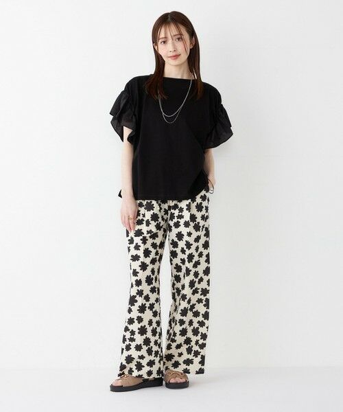 SHIPS / シップス カットソー | SHIPS Colors:〈手洗い可能〉シルケット 天竺 2WAY トップス◇ | 詳細20