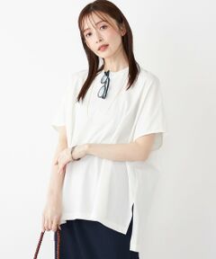 SHIPS / シップス カットソー | SHIPS Colors:〈手洗い可能〉ハイツイスト ケープ プルオーバー