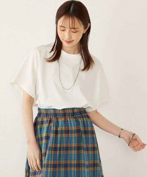 SHIPS / シップス カットソー | SHIPS Colors:〈手洗い可能〉ハイツイスト ケープ プルオーバー | 詳細5