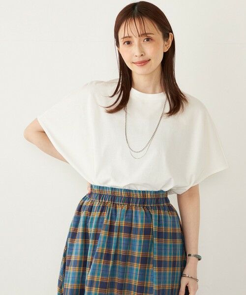 SHIPS / シップス カットソー | SHIPS Colors:〈手洗い可能〉ハイツイスト ケープ プルオーバー | 詳細6