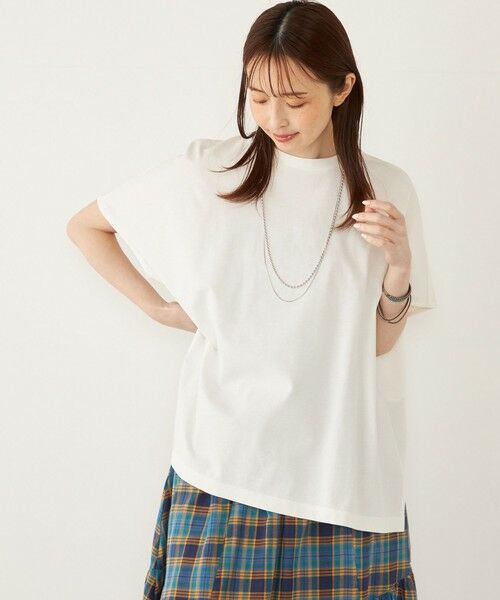 SHIPS / シップス カットソー | SHIPS Colors:〈手洗い可能〉ハイツイスト ケープ プルオーバー | 詳細10