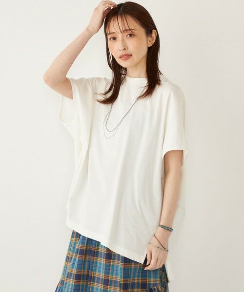 SHIPS / シップス カットソー | SHIPS Colors:〈手洗い可能〉ハイツイスト ケープ プルオーバー | 詳細11