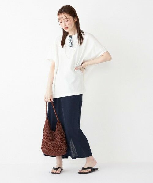 SHIPS / シップス カットソー | SHIPS Colors:〈手洗い可能〉ハイツイスト ケープ プルオーバー | 詳細16