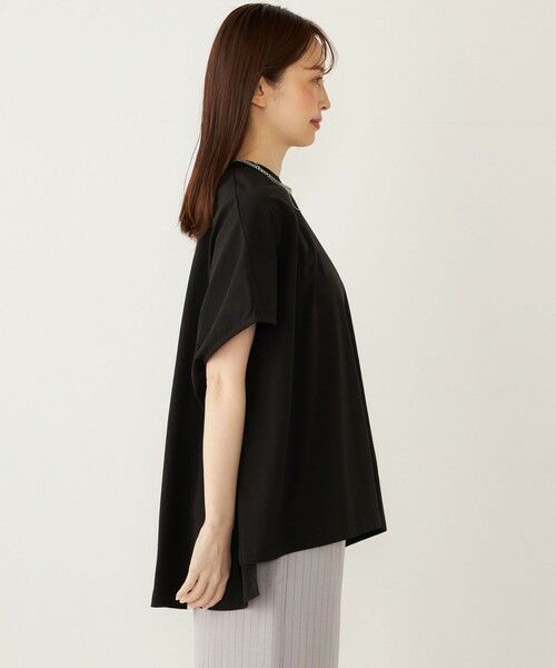 SHIPS / シップス カットソー | SHIPS Colors:〈手洗い可能〉ハイツイスト ケープ プルオーバー | 詳細22