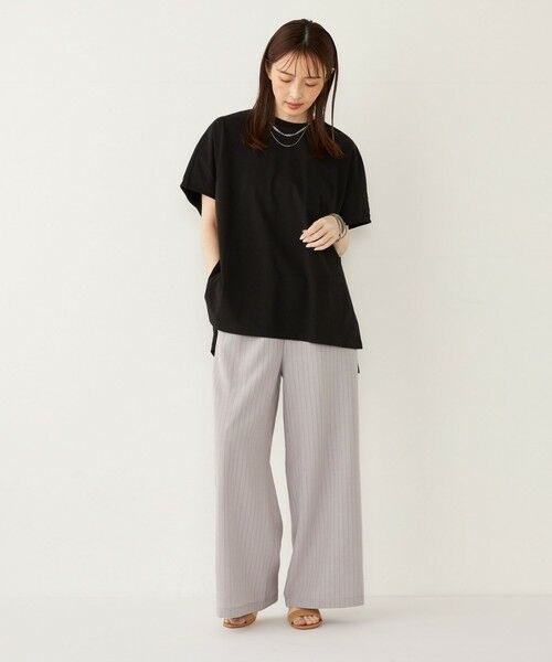 SHIPS / シップス カットソー | SHIPS Colors:〈手洗い可能〉ハイツイスト ケープ プルオーバー | 詳細24