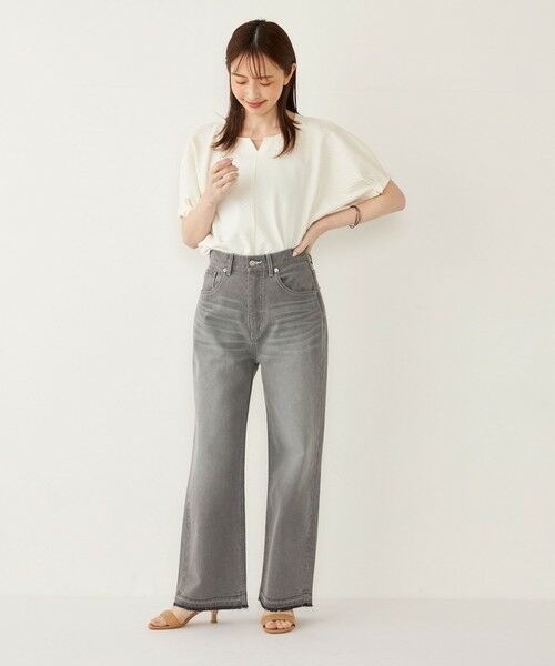 SHIPS / シップス カットソー | SHIPS Colors:〈接触冷感・UVカット〉クールタッチ トタンテレコ トップス◇ | 詳細3