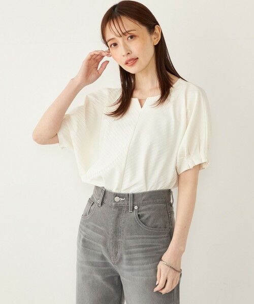 SHIPS / シップス カットソー | SHIPS Colors:〈接触冷感・UVカット〉クールタッチ トタンテレコ トップス◇ | 詳細4