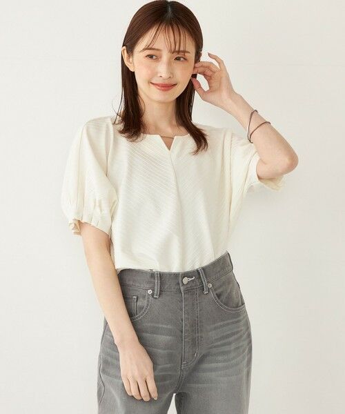 SHIPS / シップス カットソー | SHIPS Colors:〈接触冷感・UVカット〉クールタッチ トタンテレコ トップス◇ | 詳細5