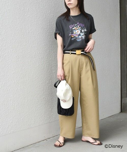 SHIPS / シップス Tシャツ | SHIPS Colors:ミッキーマウス バンド プリント Tシャツ◇ | 詳細18