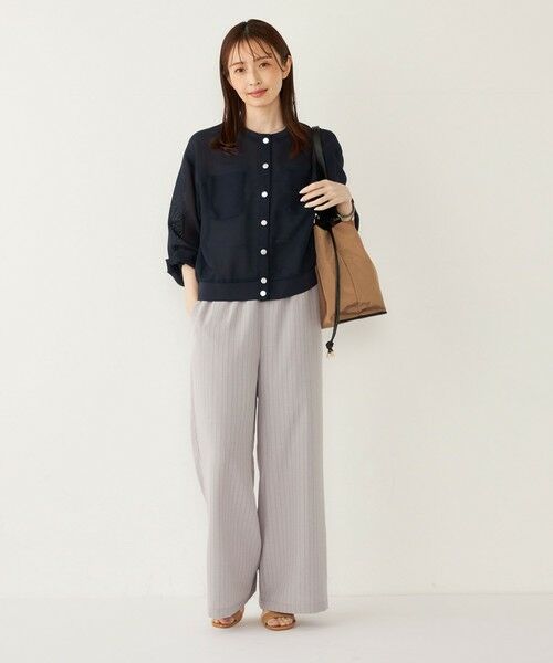 SHIPS / シップス その他パンツ | SHIPS Colors:〈手洗い可能〉ストライプ ブッチャー パンツ◇ | 詳細15