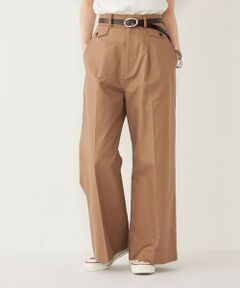 SHIPS / シップス その他パンツ | SHIPS Colors:〈手洗い可能〉コットンリネン フラップポケット ワイドパンツ