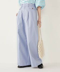SHIPS / シップス その他パンツ | SHIPS Colors:〈手洗い可能〉コットンリネン フラップポケット ワイドパンツ