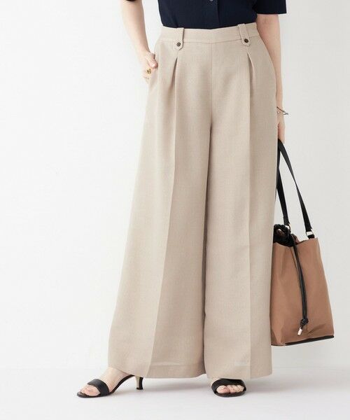 SHIPS / シップス その他パンツ | SHIPS Colors:〈手洗い可能〉バスケット クロップド ワイド パンツ | 詳細16