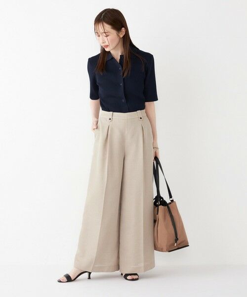 SHIPS / シップス その他パンツ | SHIPS Colors:〈手洗い可能〉バスケット クロップド ワイド パンツ | 詳細18