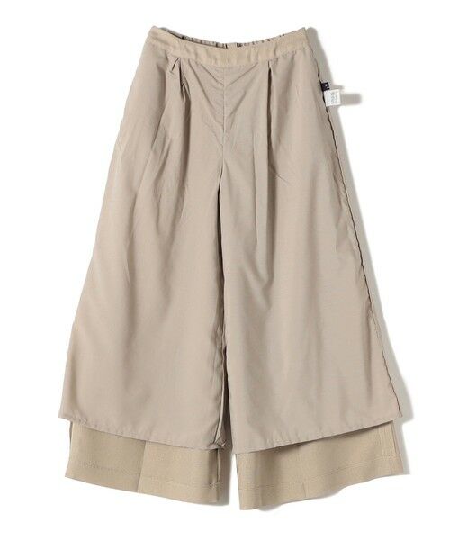 SHIPS / シップス その他パンツ | SHIPS Colors:〈手洗い可能〉バスケット クロップド ワイド パンツ | 詳細3