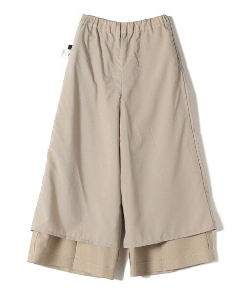 SHIPS / シップス その他パンツ | SHIPS Colors:〈手洗い可能〉バスケット クロップド ワイド パンツ | 詳細4