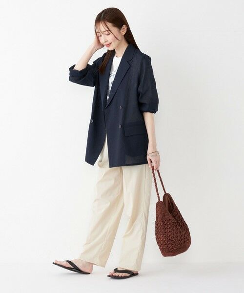 SHIPS / シップス ショート・ハーフ・半端丈パンツ | SHIPS Colors:〈接触冷感・UVカット・撥水〉マルチファンクション パンツ◇ | 詳細19