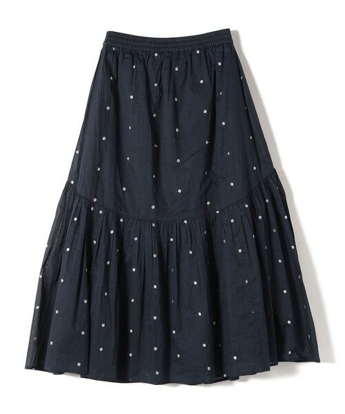 SHIPS / シップス ロング・マキシ丈スカート | SHIPS Colors:〈手洗い可能〉コットンオーガンジー ドット エンブロイダリー スカート | 詳細12
