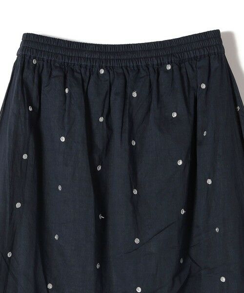 SHIPS / シップス ロング・マキシ丈スカート | SHIPS Colors:〈手洗い可能〉コットンオーガンジー ドット エンブロイダリー スカート | 詳細16