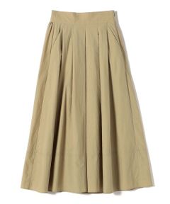 SHIPS / シップス ロング・マキシ丈スカート | SHIPS Colors:〈洗濯機可能〉ナイロン ワッシャー タック スカート 2