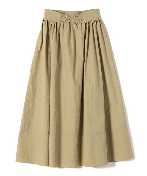 SHIPS / シップス ロング・マキシ丈スカート | SHIPS Colors:〈洗濯機可能〉ナイロン ワッシャー タック スカート 2 | 詳細1