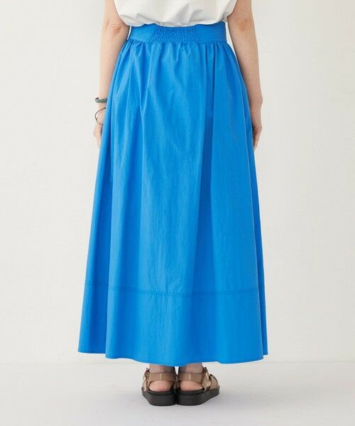 SHIPS / シップス ロング・マキシ丈スカート | SHIPS Colors:〈洗濯機可能〉ナイロン ワッシャー タック スカート 2 | 詳細13