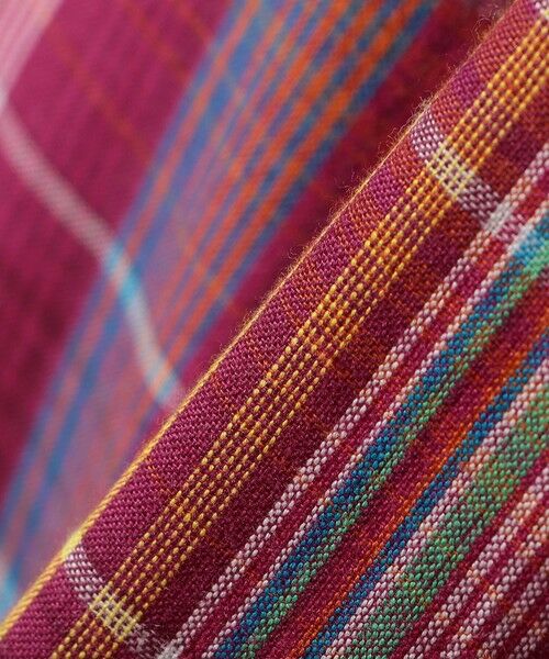 SHIPS / シップス ロング・マキシ丈スカート | SHIPS Colors:〈手洗い可能〉マドラスチェック ギャザー スカート◇ | 詳細2