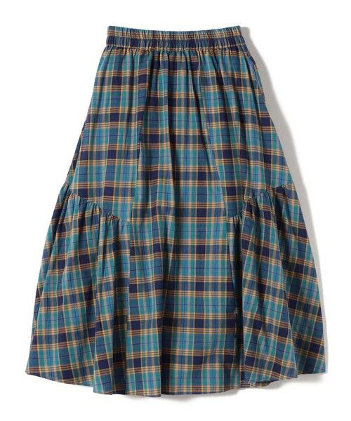 SHIPS / シップス ロング・マキシ丈スカート | SHIPS Colors:〈手洗い可能〉マドラスチェック ギャザー スカート◇ | 詳細4