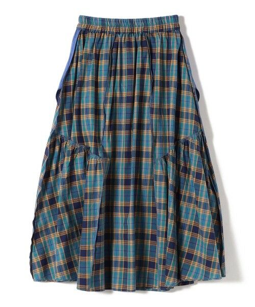 SHIPS / シップス ロング・マキシ丈スカート | SHIPS Colors:〈手洗い可能〉マドラスチェック ギャザー スカート◇ | 詳細6