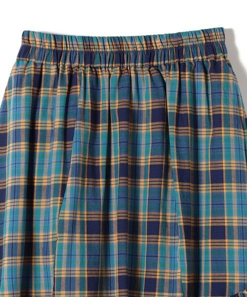 SHIPS / シップス ロング・マキシ丈スカート | SHIPS Colors:〈手洗い可能〉マドラスチェック ギャザー スカート◇ | 詳細7