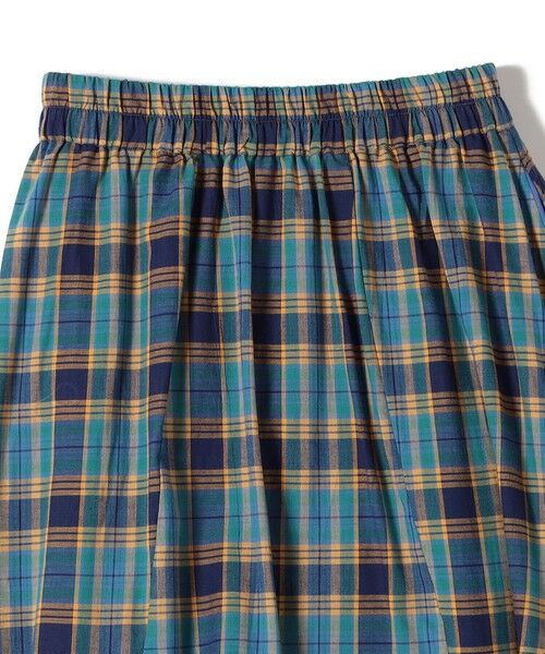 SHIPS / シップス ロング・マキシ丈スカート | SHIPS Colors:〈手洗い可能〉マドラスチェック ギャザー スカート◇ | 詳細8