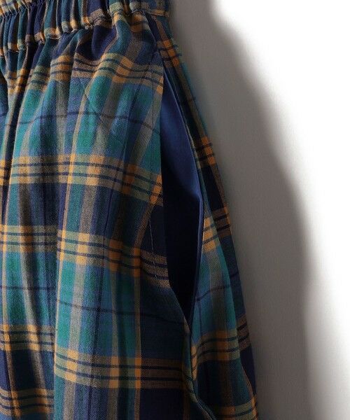SHIPS / シップス ロング・マキシ丈スカート | SHIPS Colors:〈手洗い可能〉マドラスチェック ギャザー スカート◇ | 詳細9