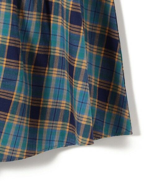 SHIPS / シップス ロング・マキシ丈スカート | SHIPS Colors:〈手洗い可能〉マドラスチェック ギャザー スカート◇ | 詳細10