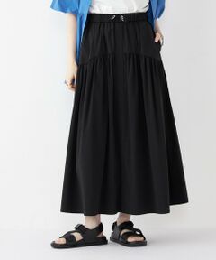 SHIPS / シップス ロング・マキシ丈スカート | SHIPS Colors:〈接触冷感・UVカット・撥水〉マルチファンクション フレアスカート◇