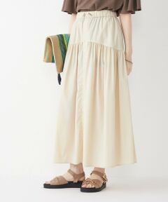 SHIPS / シップス ロング・マキシ丈スカート | SHIPS Colors:〈接触冷感・UVカット・撥水〉マルチファンクション フレアスカート◇