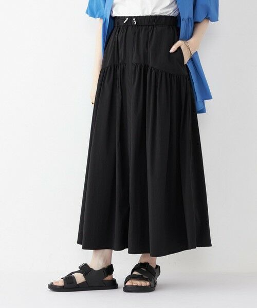 SHIPS / シップス ロング・マキシ丈スカート | SHIPS Colors:〈接触冷感・UVカット・撥水〉マルチファンクション フレアスカート◇ | 詳細11