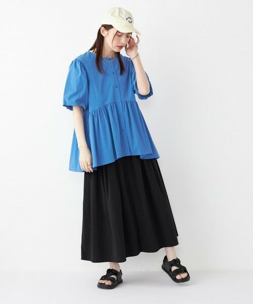 SHIPS / シップス ロング・マキシ丈スカート | SHIPS Colors:〈接触冷感・UVカット・撥水〉マルチファンクション フレアスカート◇ | 詳細15