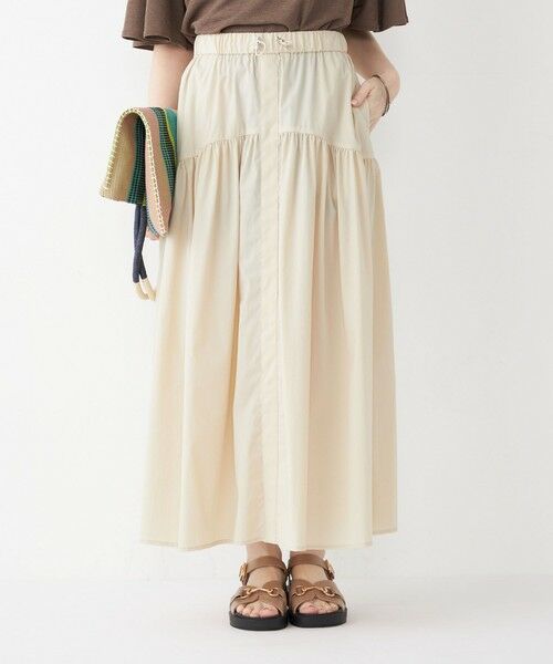 SHIPS / シップス ロング・マキシ丈スカート | SHIPS Colors:〈接触冷感・UVカット・撥水〉マルチファンクション フレアスカート◇ | 詳細19